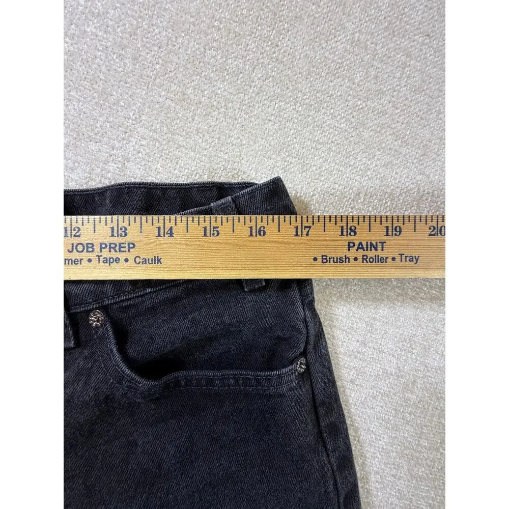Levi's 550 Men's Black 34x34 Relaxed Straight Leg Denim Jeans Pants Casual Fit